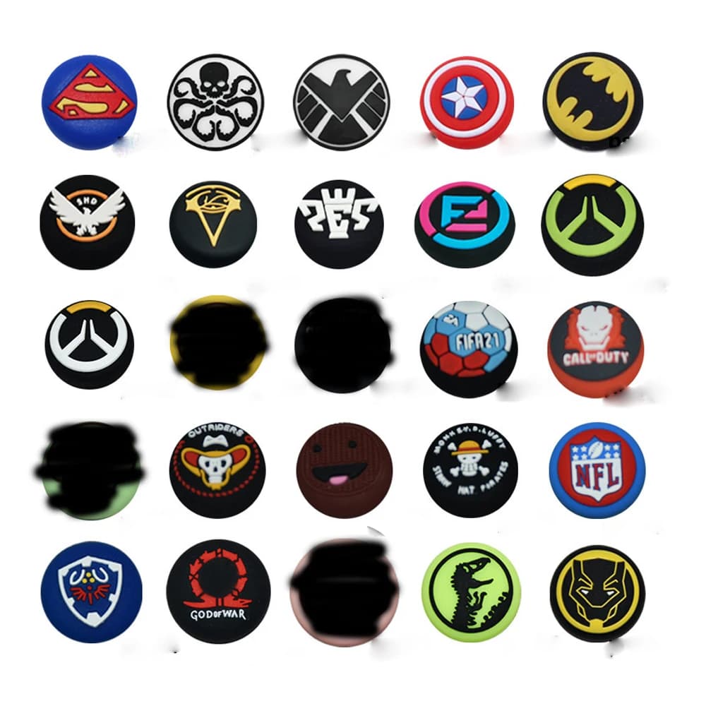 2 Pezzi Copri Joystick in Silicone Marvel per PlayStation 5 PS5 PS4 Xbox X, Accessori per Controller, Cappuccio Protettivo per Joystick