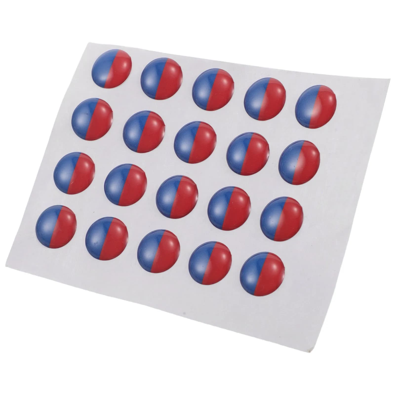 20Pcs Faucet Stickers Hot And Cold Water Sticker Identification Signs Self-adhesive Stickers Markers Water Temperature Label