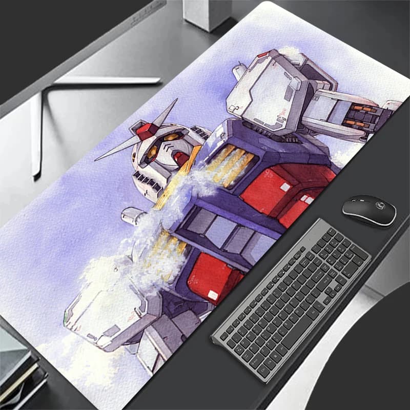 Mouse Carpet for Gaming Anime, Varmile Keyboard Mat, Desk Mat, Mechanical Game Carpet RX-78-2 G-Gundam, Mouse Mat