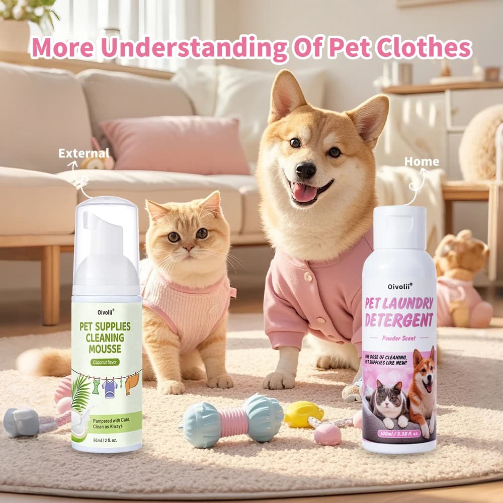 Detergente per lavaggio animali domestici, detergente per collari e pettorine per cani, smacchiatore per coperte, elimina odori di urina, schiuma detergente per maglioni di gatti