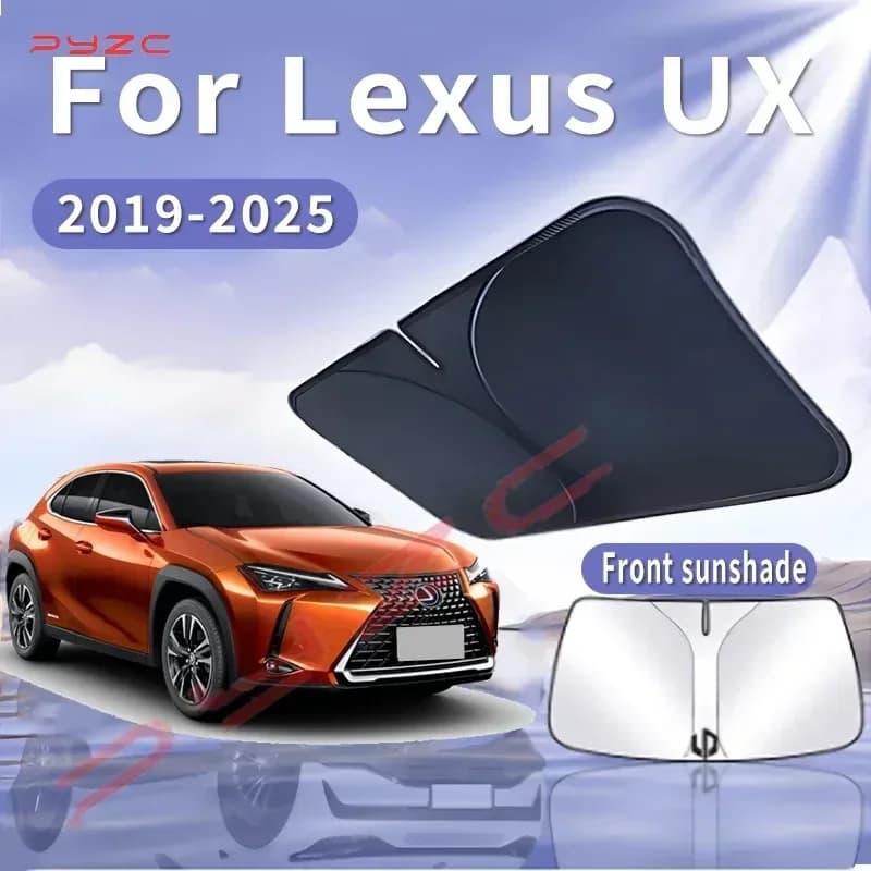 Car Sun Visor For Lexus UX ZA10 2019~2025 2020 2021 Front Windshield Sunshade Heat Insulation Summer Cooling Auto Accessories