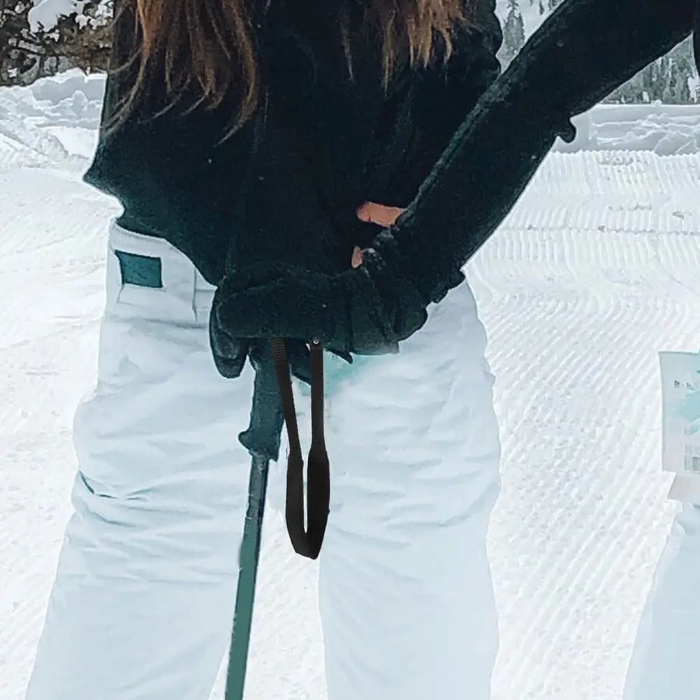 2 Pieces Sporty Wristband for Foreigners, Ski Stick Strap, Trekking Stick, Adjustable and Comfortable for Skiing, Hiking, Safety Equipment