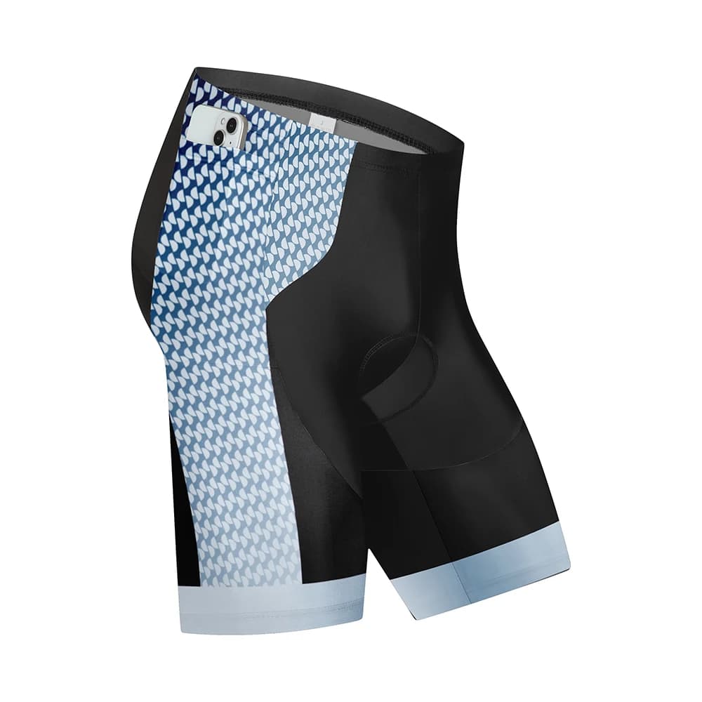 Men's cycling shorts Summer 9D gel cushion cycling shorts There are pockets