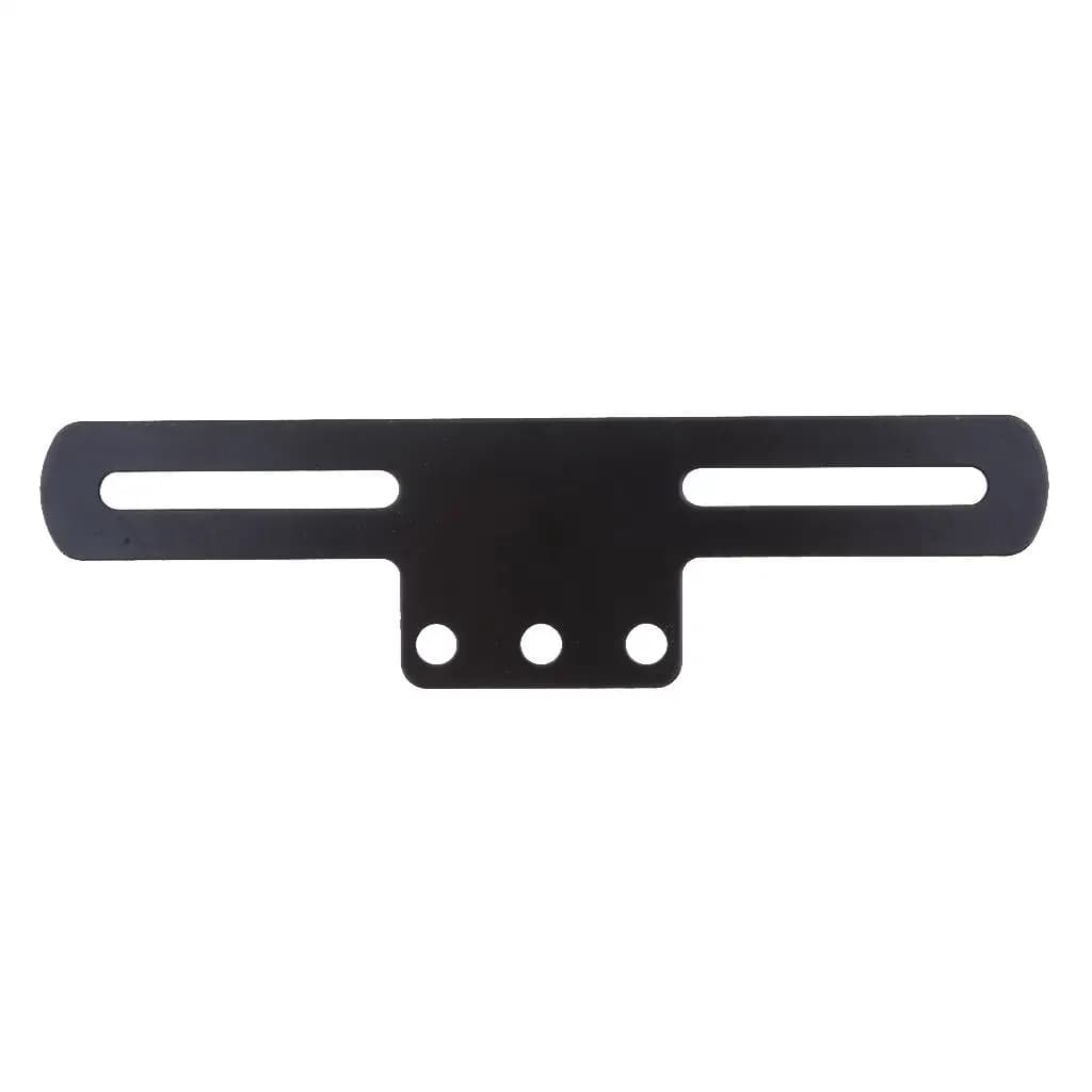 Supporto universale per targa posteriore per moto in ferro, staffa per fanale posteriore per moto da 6 mm per moto