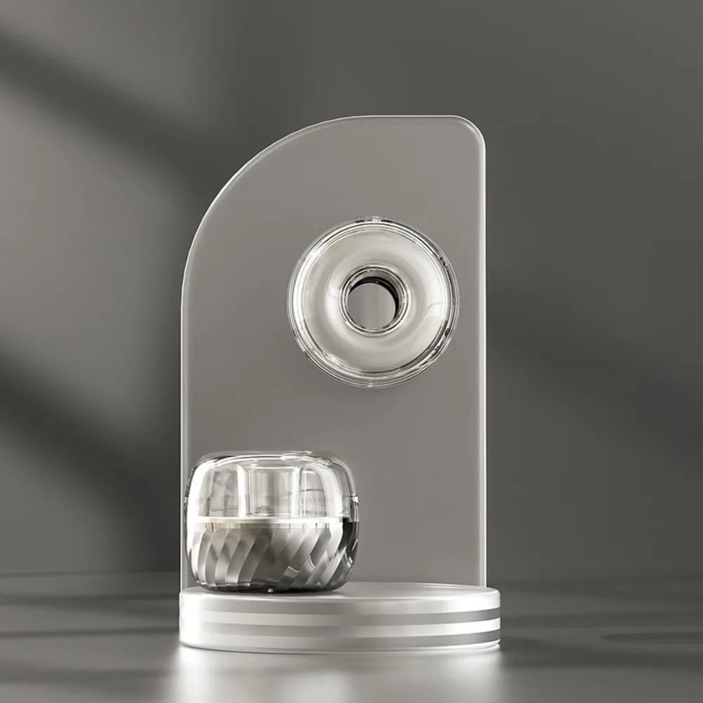 Fluffy Hair Steel Needle Comb Cleaning Brush Comb Rack Air Cushion Comb Ergonomic Professional Hair Straightening Comb