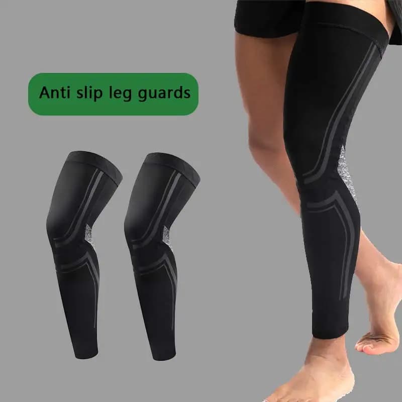1 Pezzo Manicotto a Compressione Integrale per Gambe, Protezione UV, Scaldamuscoli Leggeri per Ciclismo Uomo e Donna