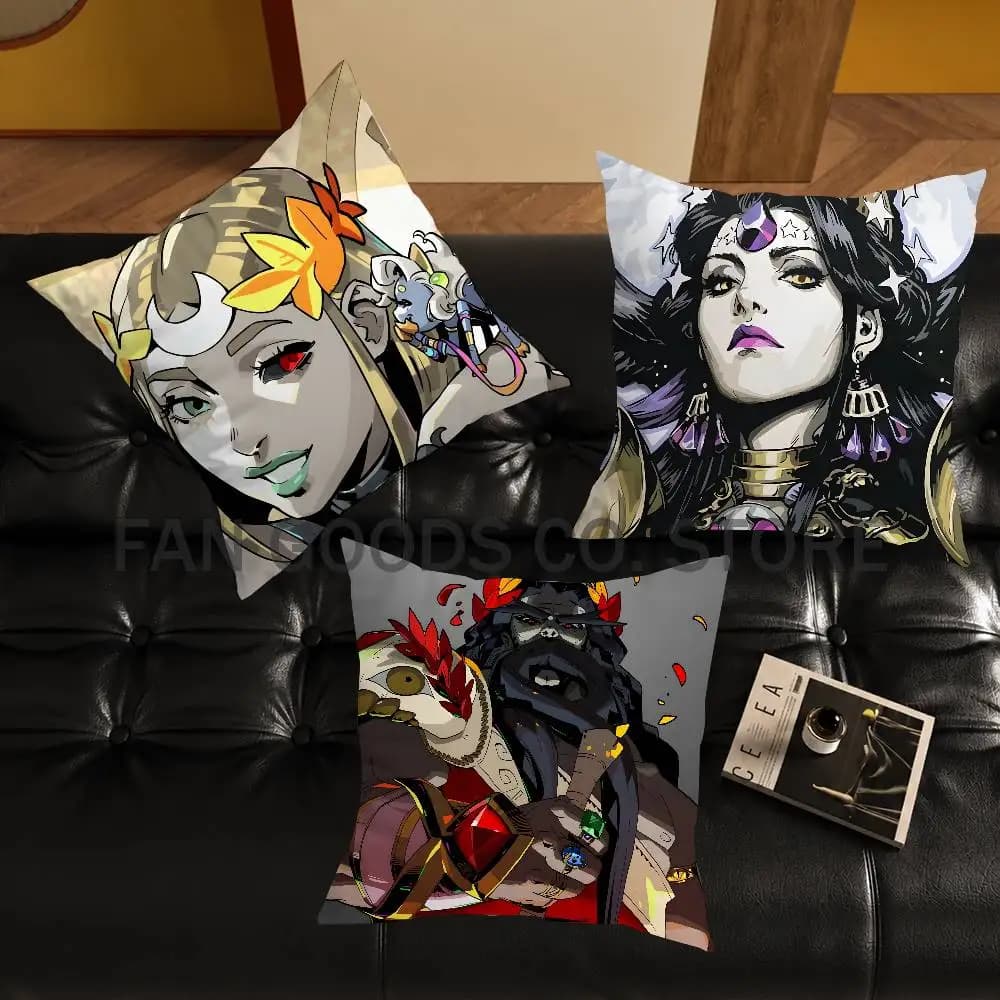Hot H-Hades 2 Game Cushion For Bedroom Car Coffee Shop Room and Living Room Sofa Decorative Pillow Cover Case