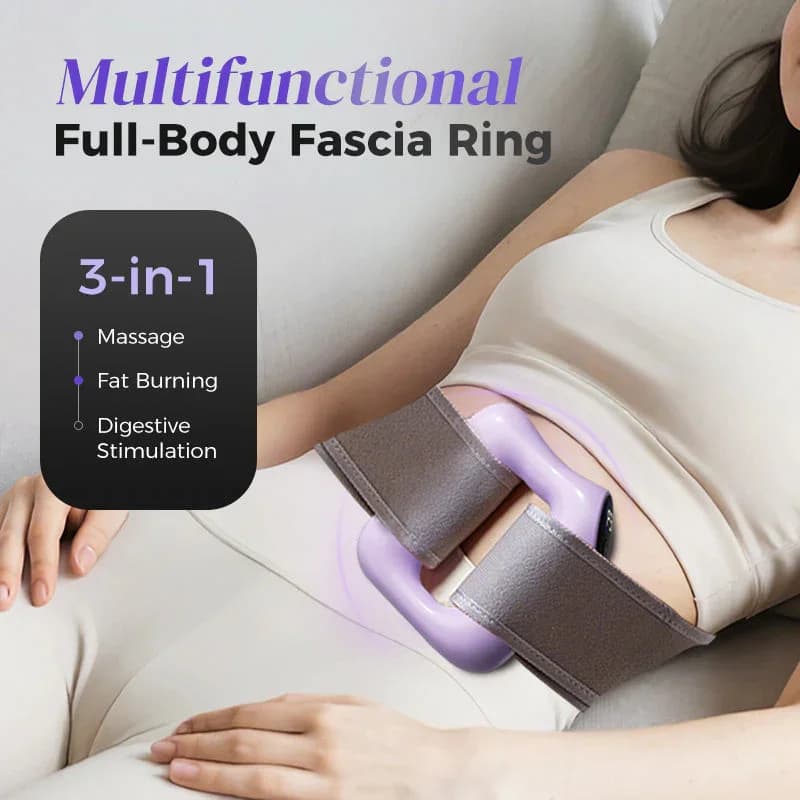 Multifunctional band ring for the whole body, massage ring with strap for weight loss and weight loss tool for modeling the body