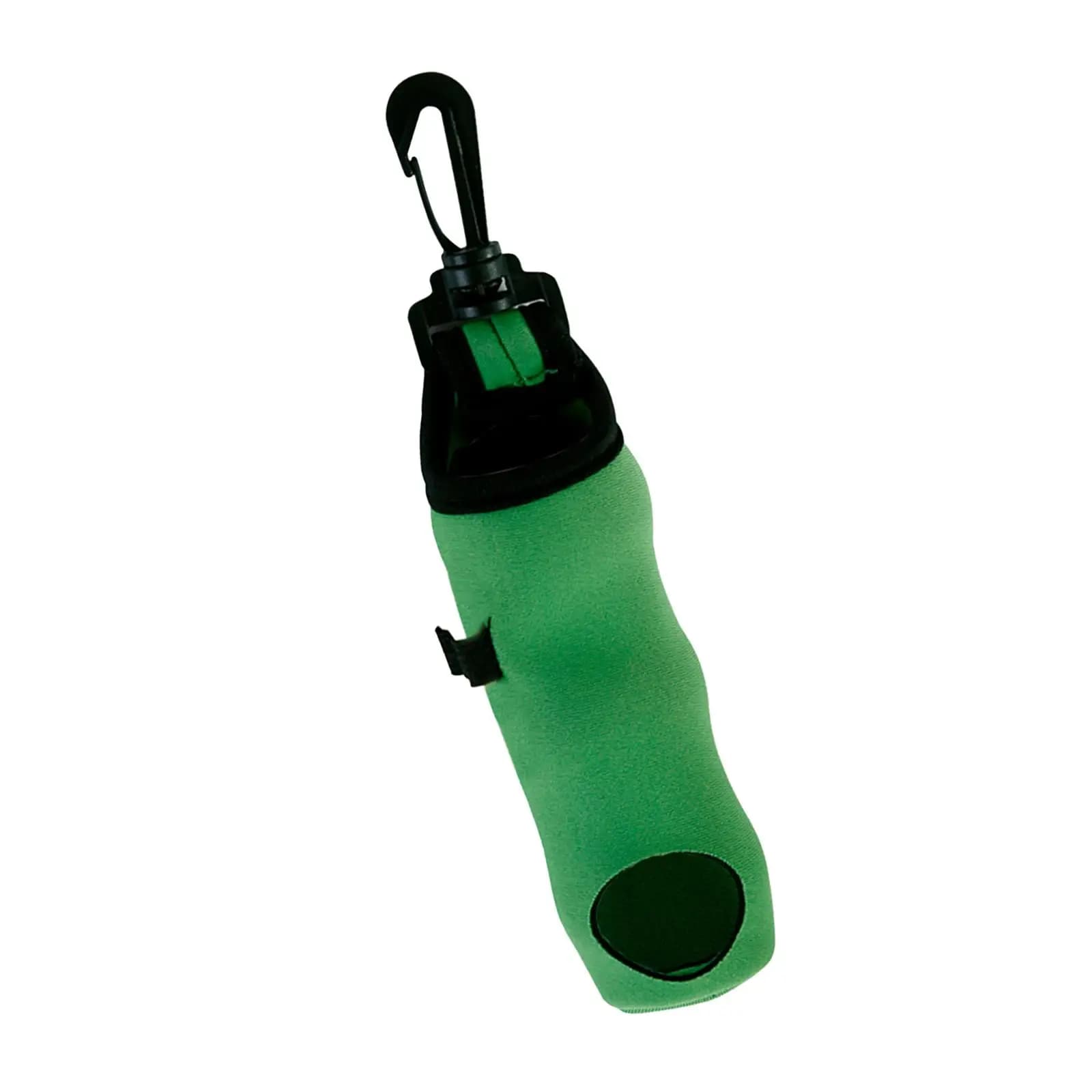 Borsa per il trasporto della pallina da golf Porta tee per palline da golf Organizer Portachiavi Cintura Clip in neoprene Porta pallina da golf per principianti Accessorio per golfisti