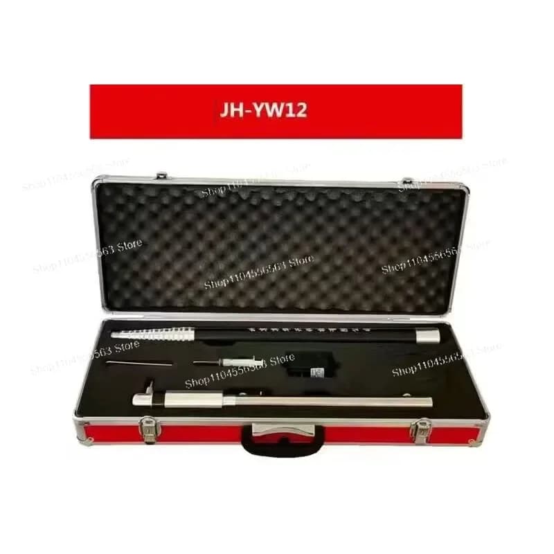 Tester per Rilevatori di Fumo e Incendio, Strumento Elettronico 2-in-1 per Test di Temperatura e Funzione di Allarme, Modelli JH-Y02 JH-W01A