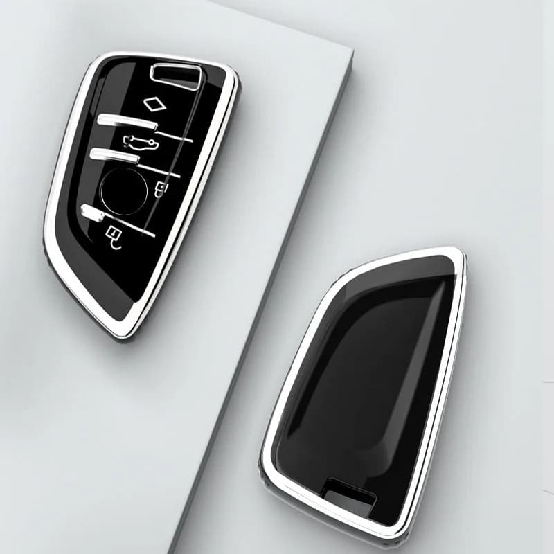 Custodia morbida per chiave remota per auto in TPU per BMW X1 X3 X5 X6 X7 1 3 5 6 7 Serie G20 G30 G11 F15 F16 G01 G02 F48 Accessori auto