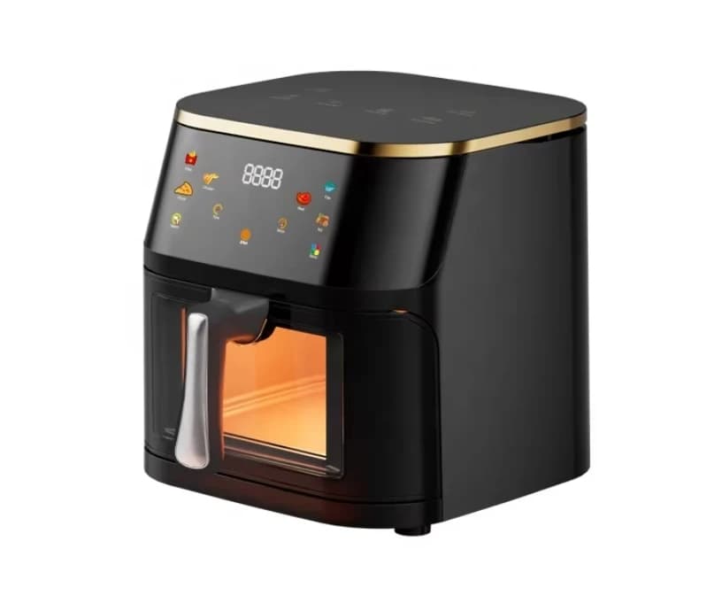 12L Multifunction Electric Oven with Modern Design Stainless Steel and Air Fryer for Smart Home
