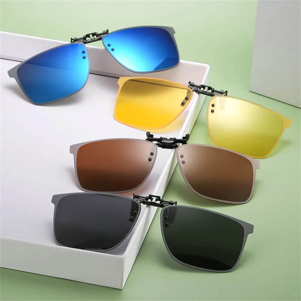 Occhiali da sole polarizzati per uomo e donna, occhiali da sole per miopia, occhiali da guida con lenti polarizzate per appassionati di moda e sport all'aria aperta
