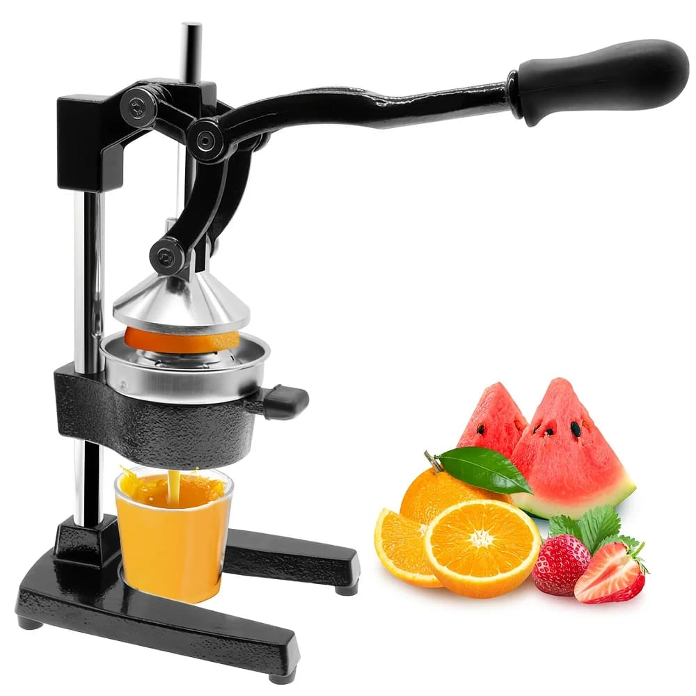 Orange juicer, cast iron juicer, commercial juicer for orange, lemon, pomegranate, easy to clean juicer