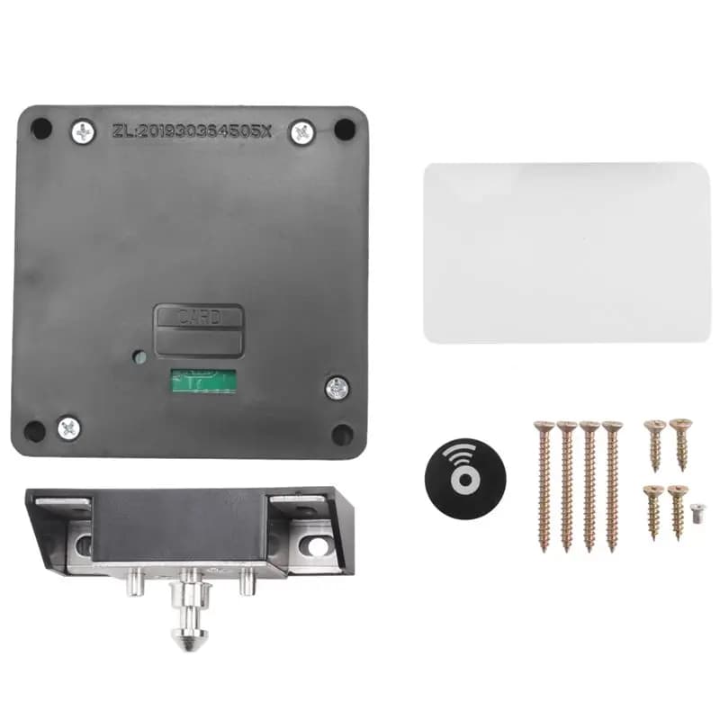 Serratura Intelligente per Porte in Legno, Serratura Elettronica Invisibile Senza Chiave, Sblocco con Carta IC e App Ttlock, per Armadietti, Cassetti e Mobili