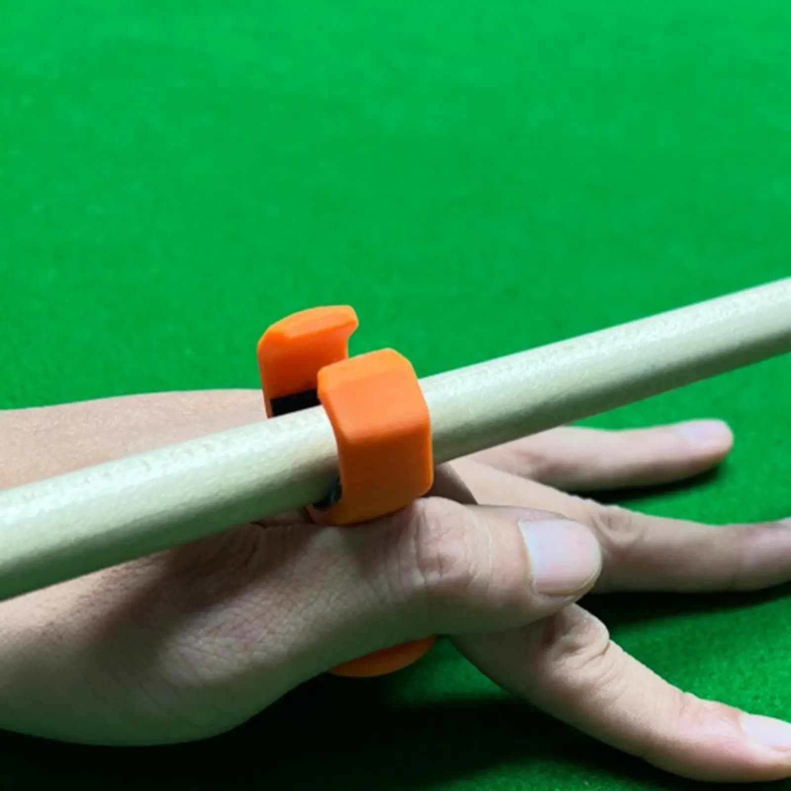 Stabilizzatore ergonomico per stecca da biliardo, impugnatura in plastica, supporto per stecca da biliardo per uso su tavolo da biliardo