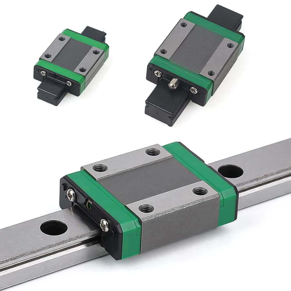 2 pezzi MGN blocco di scorrimento lineare MGN7 MGN9 MGN12 MGN15 carrello blocco guida lineare per MGNR7/9/12/15 guida lineare stampante 3D parte CNC