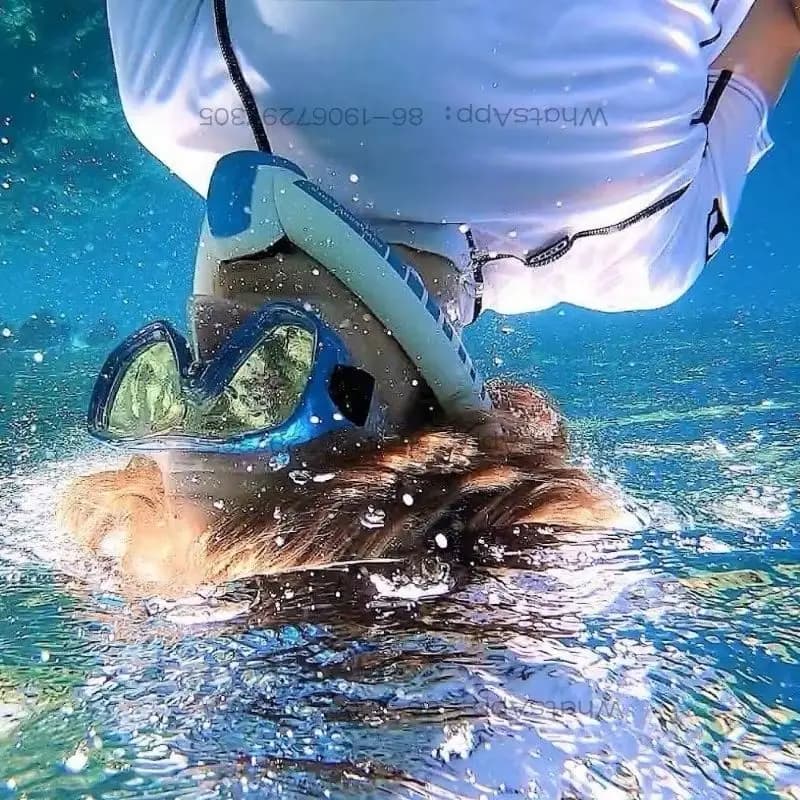 69545 Snorkel diving snorkeling vest silicone nozzle two-way suitable for swimming pool open water