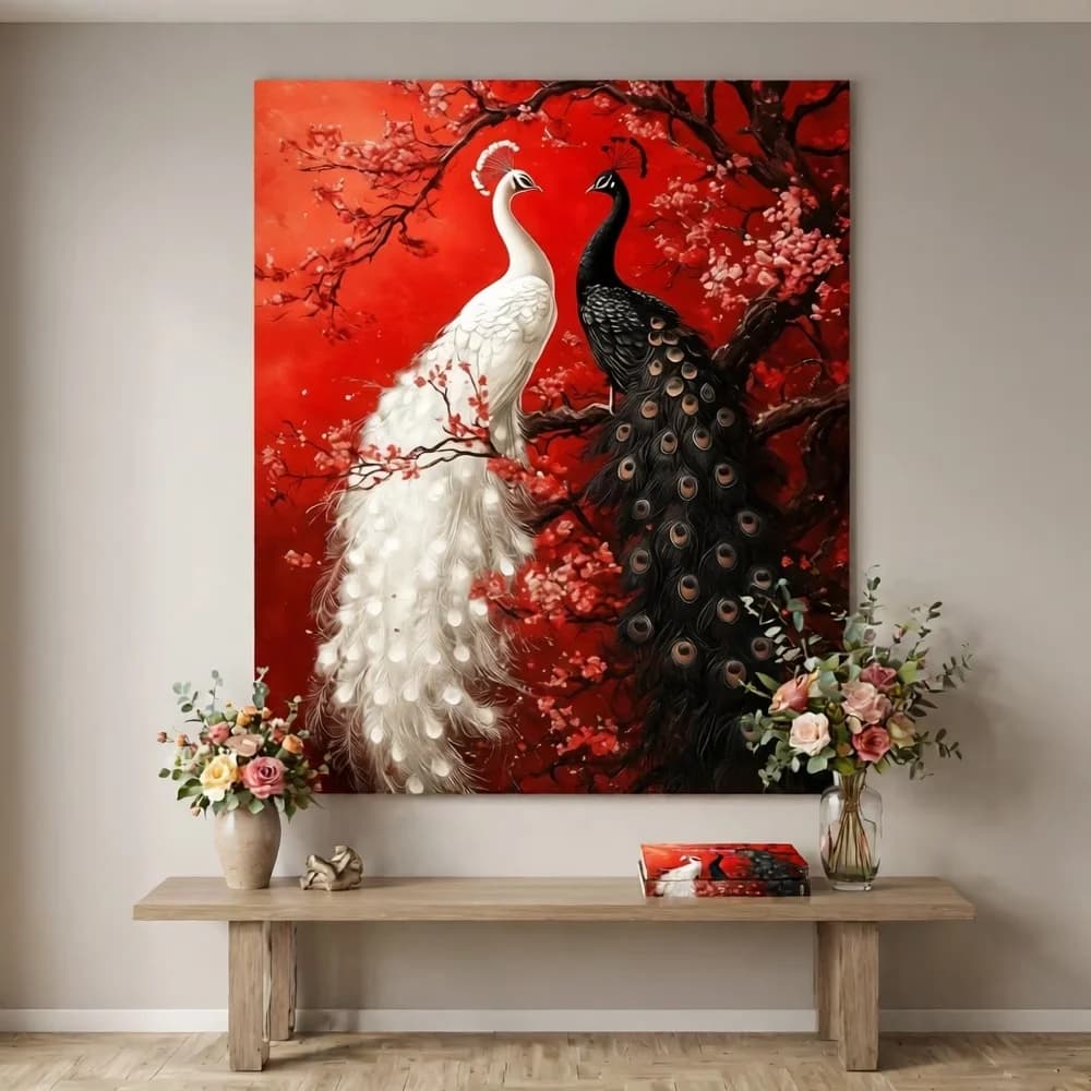 DIY Diamond Painting Full Diamond Animal Peacock Mosaic Production