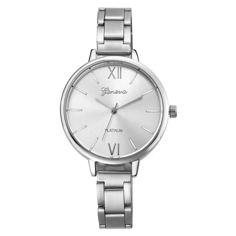 Women's Watch Elagant Bracelet Casual Simple Steel Strap Quartz Watches Temperamento Wrist Watch Wristband Wearing Style Femme Mountains