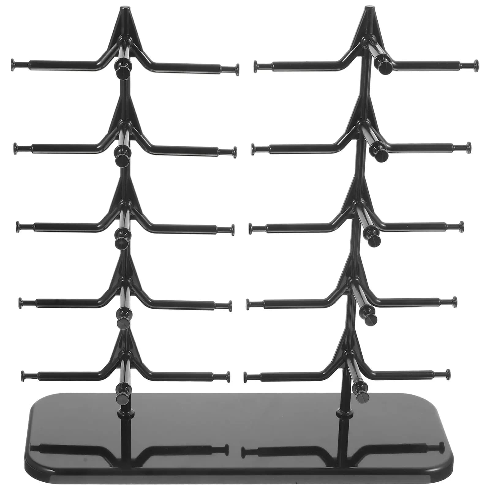 Espositore Premium in PP per Occhiali, Porta Occhiali da Sole Trasparente, Organizzatore per Occhiali da Vista, Occhiali da Sci, Occhiali Ottici Salvaspazio