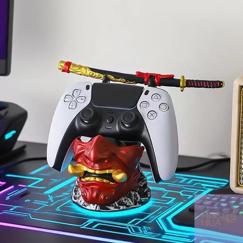 Supporti Espositivi Creativi per Controller PS5, Porta Gamepad Unico, Decorazione da Scrivania, Accessorio per Giochi, Ornamento per la Casa