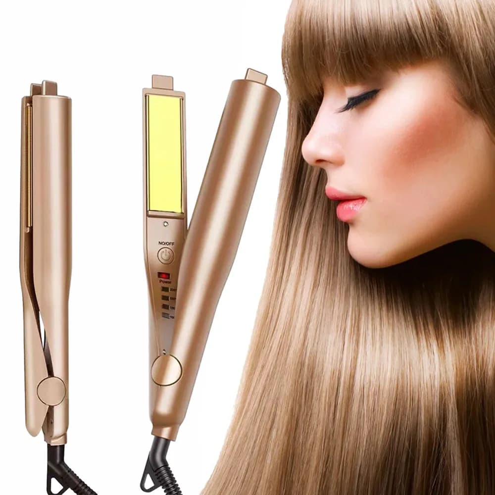 5 levers electric heating hair curlers and combs for smooth hair LED display iron hair curler tool for hair styling hair accessories