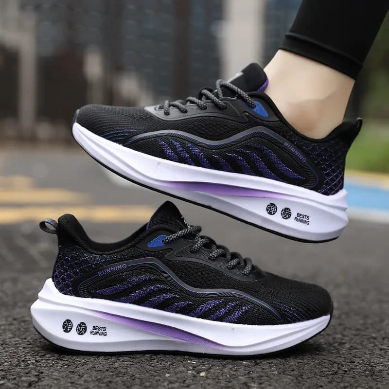 Popcorn style women's sneakers summer new mesh breathable casual shoes lightweight running shoes
