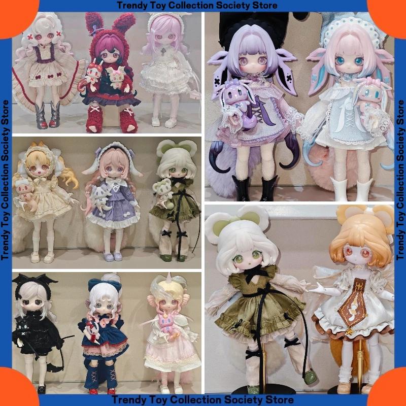 Lulu Spirit Story Blind Box 12 punti Bjd Action Figure Doll Hanging Card Figurine Articolo decorativo Regalo alla moda Regalo del festival