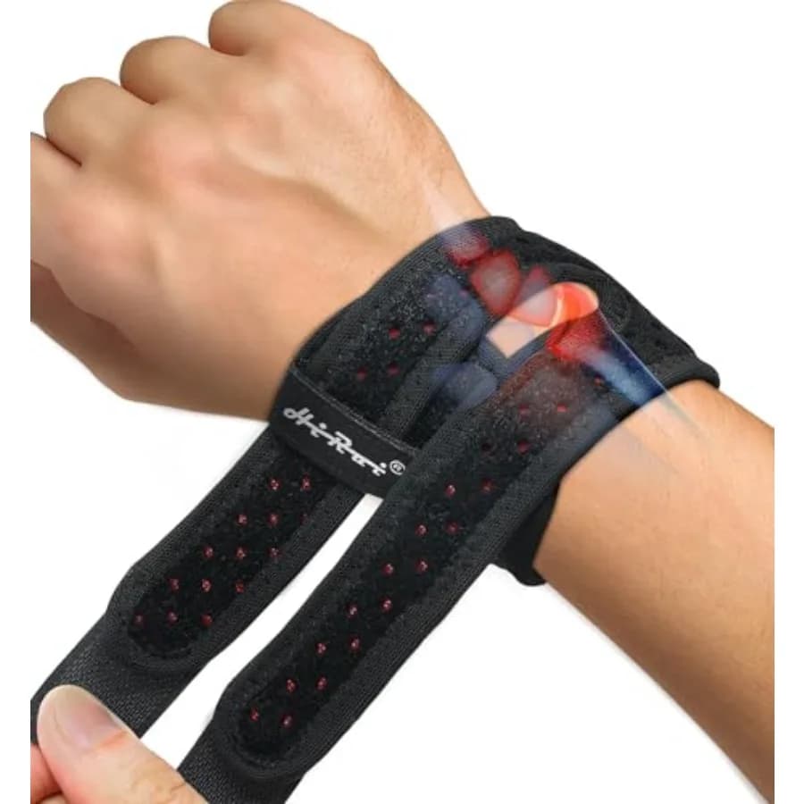 Supporto Regolabile per Polso per Lesioni TFCC, Ideale per Fitness, Sollevamento Pesi, Tennis, Tendinite, Sindrome del Tunnel Carpale, Artrite e Alleviamento del Dolore