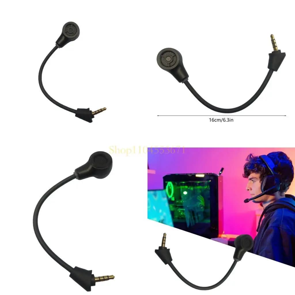 Best Seller High Sensitivity Noise Canceling Mic With Adjustable Gooseneck And LED Effects For Cloud II Wireless Gaming Headsets