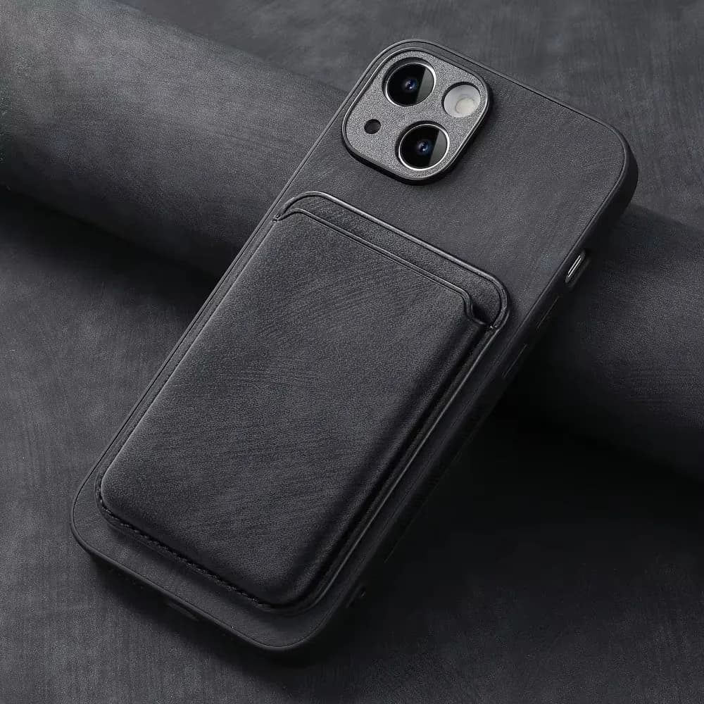 Custodia in pelle vintage con porta carte a portafoglio magnetico staccabile per iPhone 17 Air 16e 16 Pro Max 15 14 Plus 13 12 11