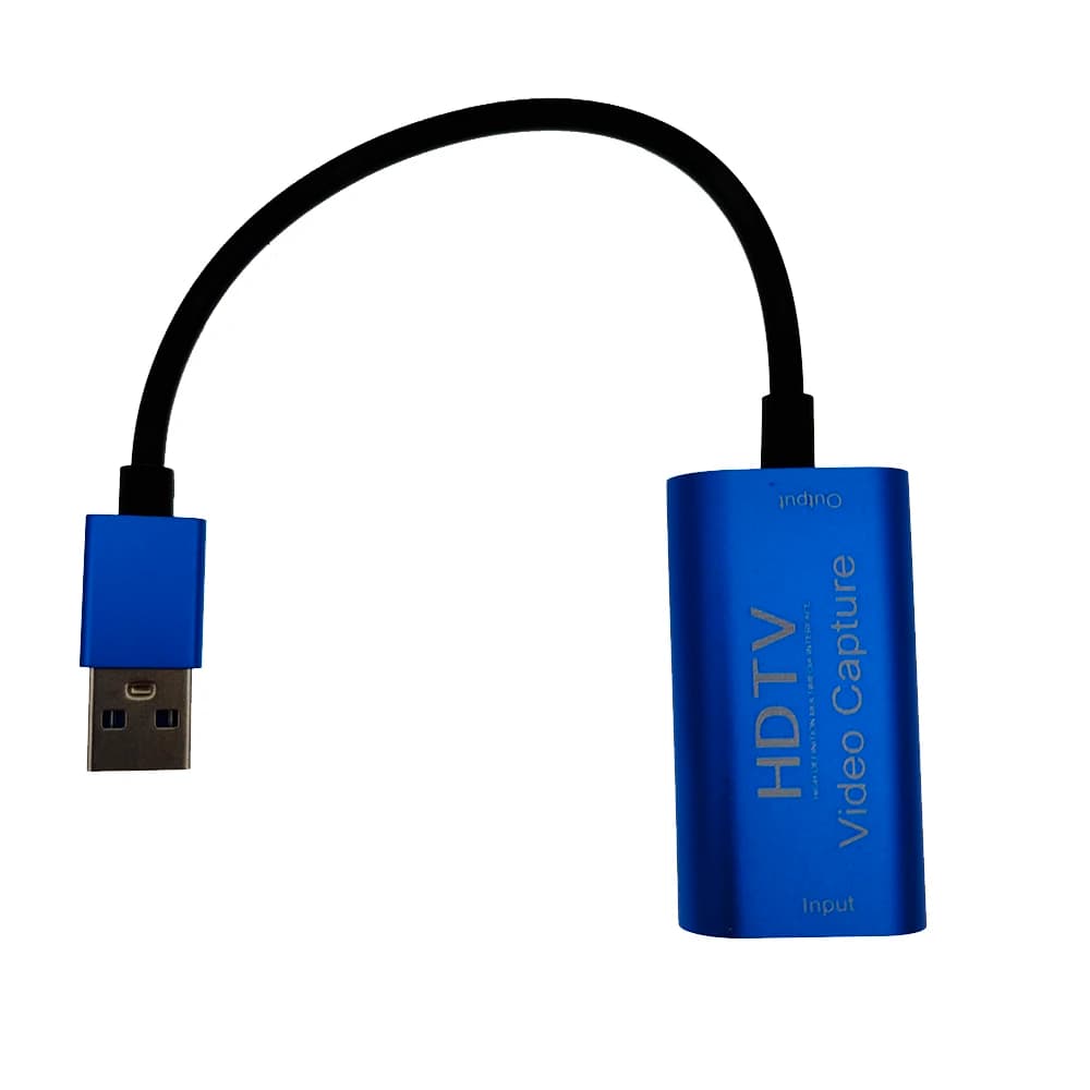 Scheda di acquisizione video USB 3.0 compatibile con HDMI HD 1080P 4K per PC, videocamera, registrazione e streaming live
