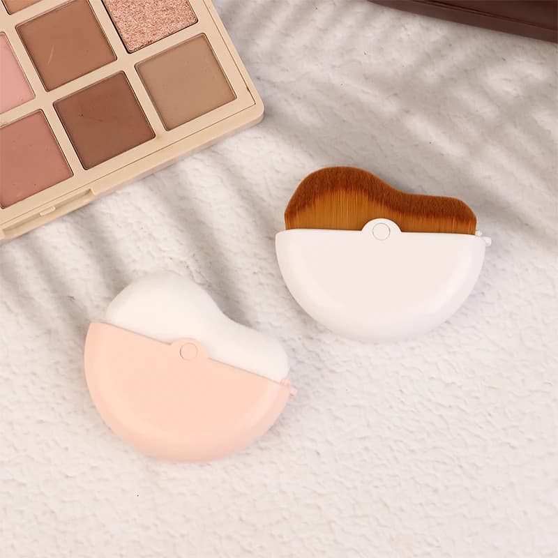 1PC brush makeup brush for creative wave plastic pocket foundation fits perfectly cosmetic brush at home tools for gift makeup