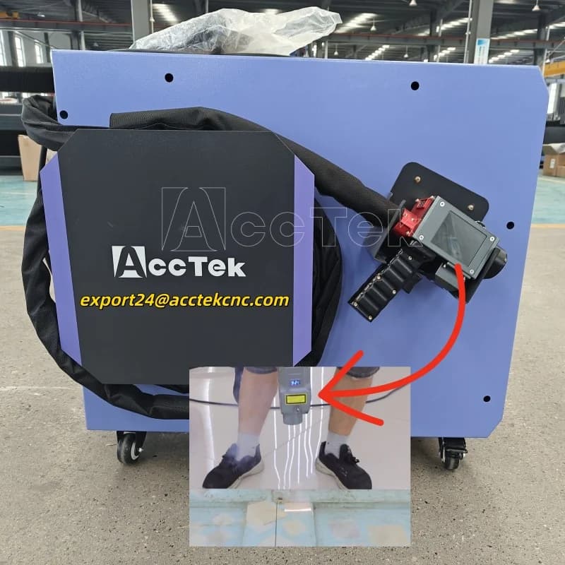 Mini Lazer Cleaning Machine 100W 200W 300W 500W Air-cooled Pulse Laser Cleaning Machine For Wood Cleaning Oil/Paint Remove