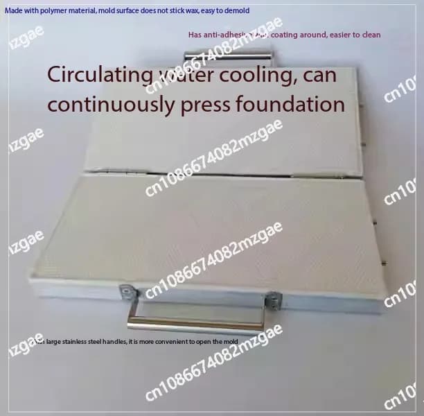 Manual Press Base Machine for nest Water cooling Bee wax mold Bee wax machine Bee wax foundation machine Bee honeycomb foundation machine