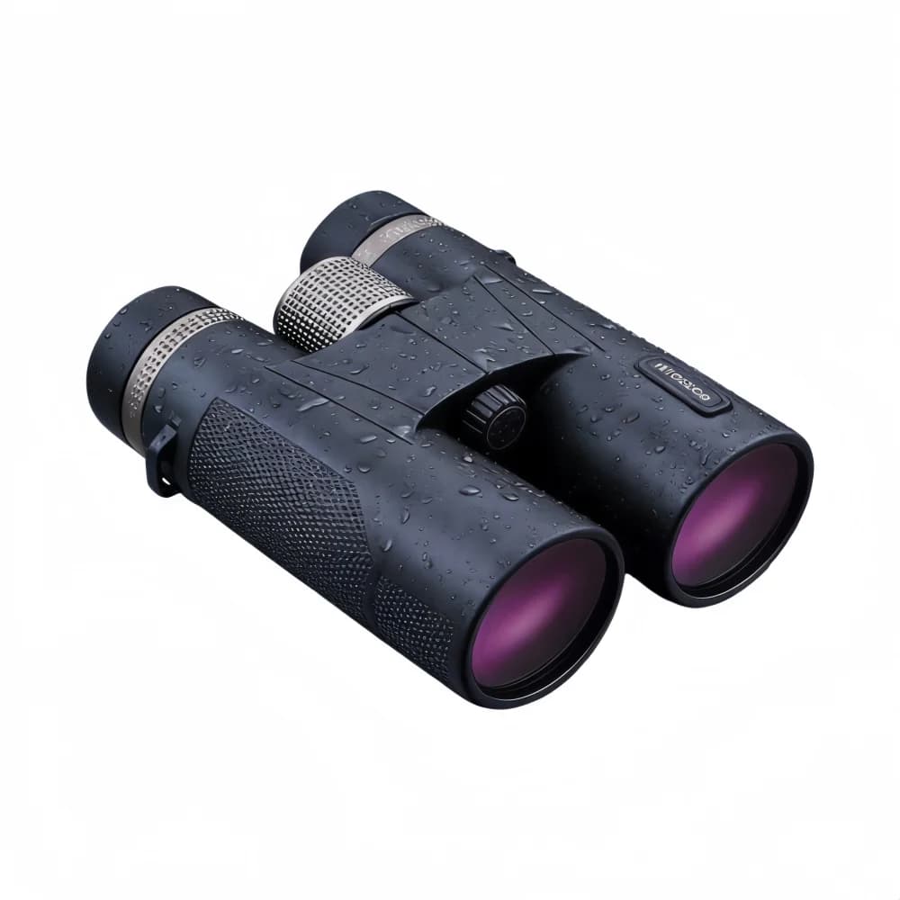 Binocolo Professionale 12x42 con Lenti ED, Prisma BAK4 Multirivestito per Birdwatching, Potente Telescopio a Lunga Portata per Campeggio e Caccia