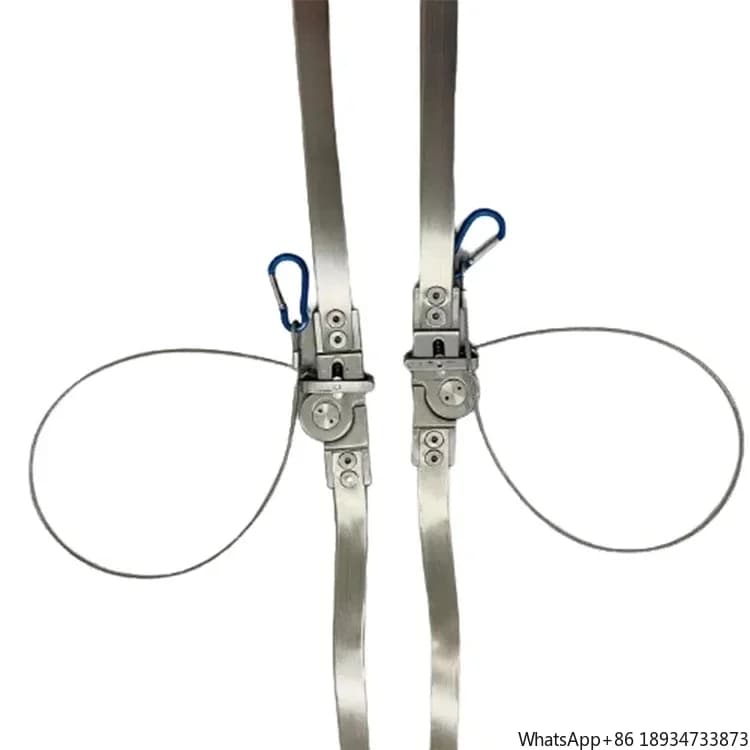 Esoscheletro per gamba con ginocchiera con cerniera ortopedica con lims artificiali