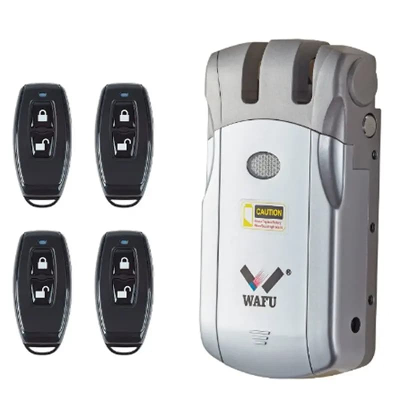 WAFU Tuya Smart Lock 019 Door Lock Remote Control Deadbolt Electronic Keyless Bluetooth/Wifi 433Mhz Invisible Lock