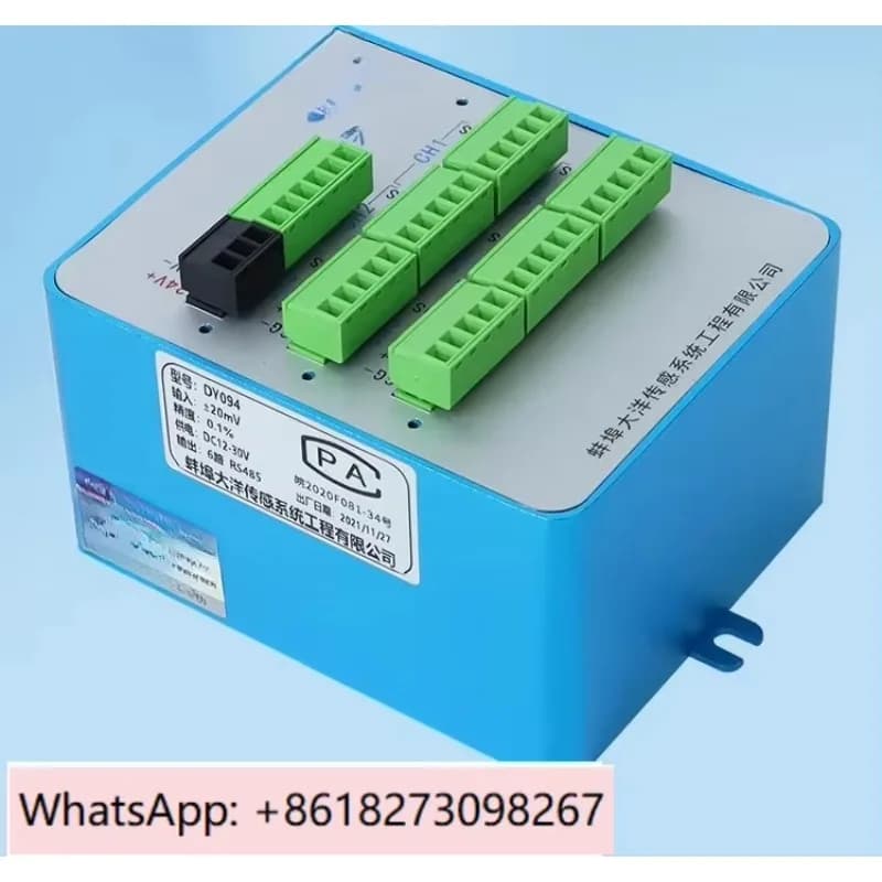 Multi channel digital weighing transmitter, force sensor, garbage recycling bin