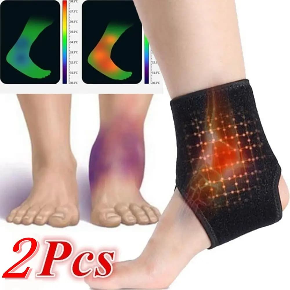 1 Paio di Supporti Magnetici per Caviglia e Piede, Protezione e Fascia per Artrite, Vendita Promozionale