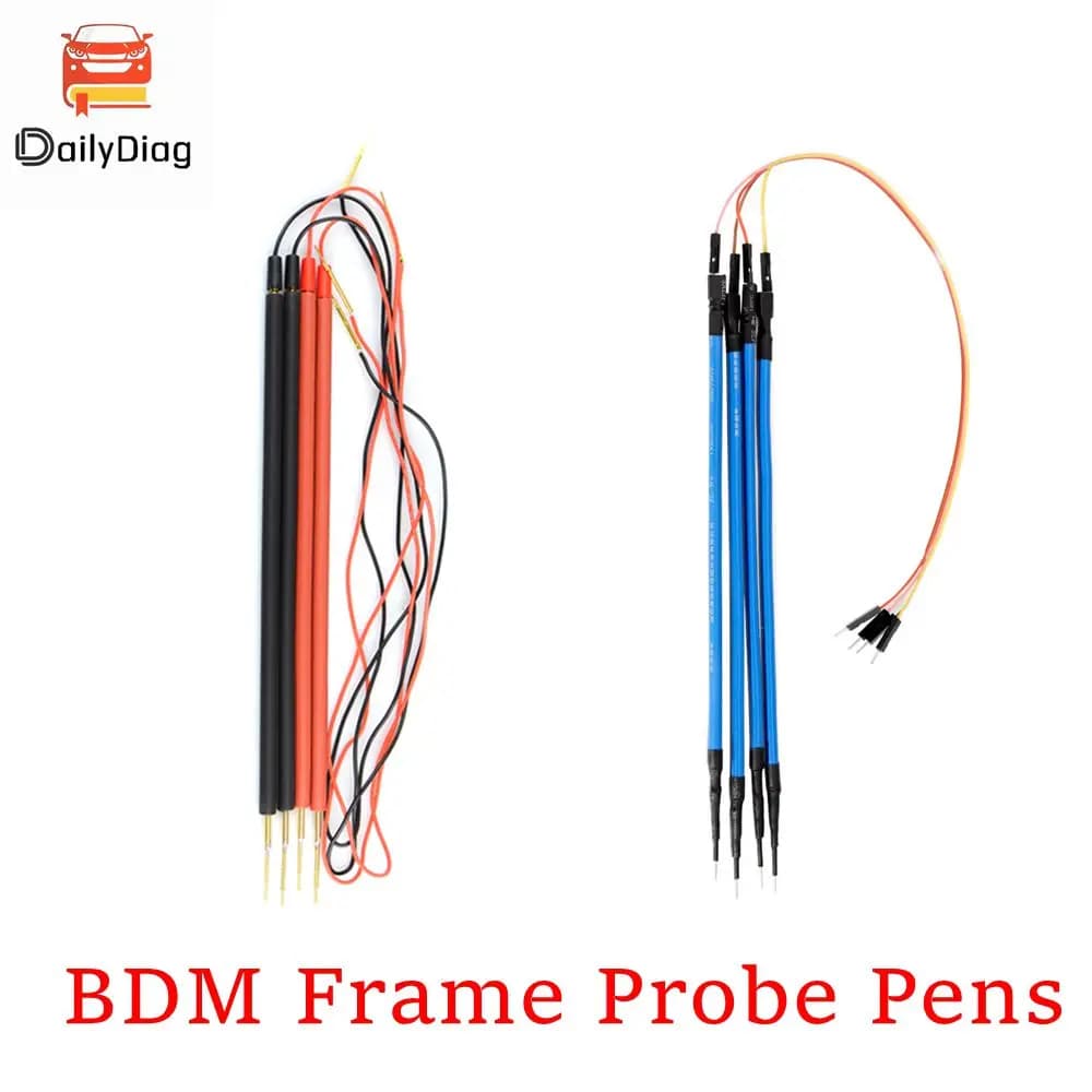 I più nuovi Perni di ricambio per cornice LED BDM 4 pz/set Penne per sonda Strumento di programmazione ECU per KESS/KTAG/Galletto V54