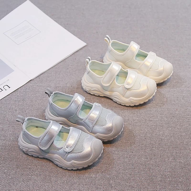 Summer Toddler Kids Boys Girls Closed Toe Mesh Sandals Double Anti-Collision Non-Slip Thick Sole for Daily Outdoor Play Wear
