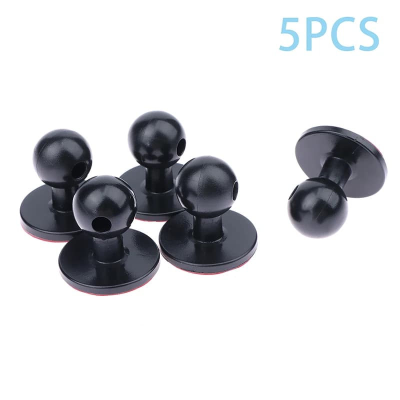 Base per staffa per telefono cellulare con mini colla per diametro testa a sfera da 17 mm per supporto per cellulare GPS per navigazione per auto Accessori universali