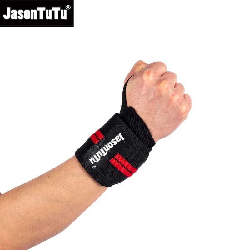 JASONTUTU 1PC bende regolabili braccialetti per sollevamento pesi protezione per il polso supporto per tutore sport professionali