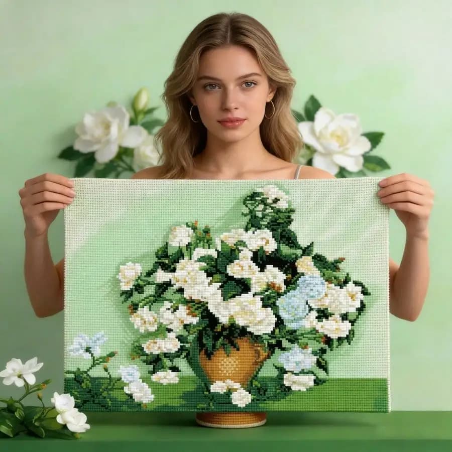 Lily of the Valley New Style diy Art crafts for adults stamped cross stitch kit knitting and needlecraft embroidery sewing joy