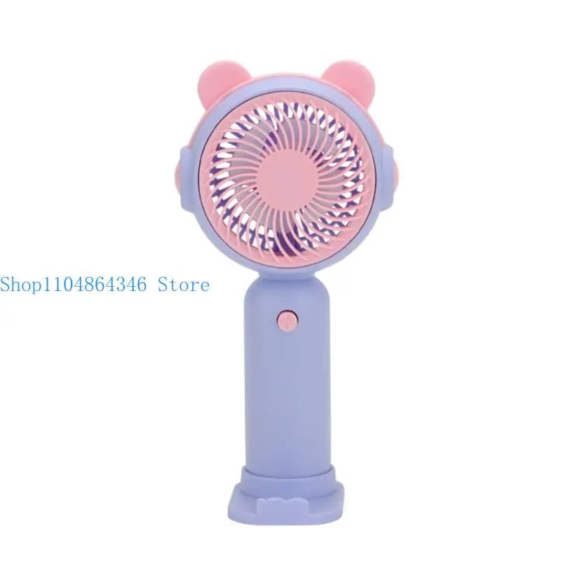 652F Portable Pocket Fan Cooling Handheld Travel Cooling Mini Fan AM3 Battery Operated Office Outdoor Home Mini Cooling Fan