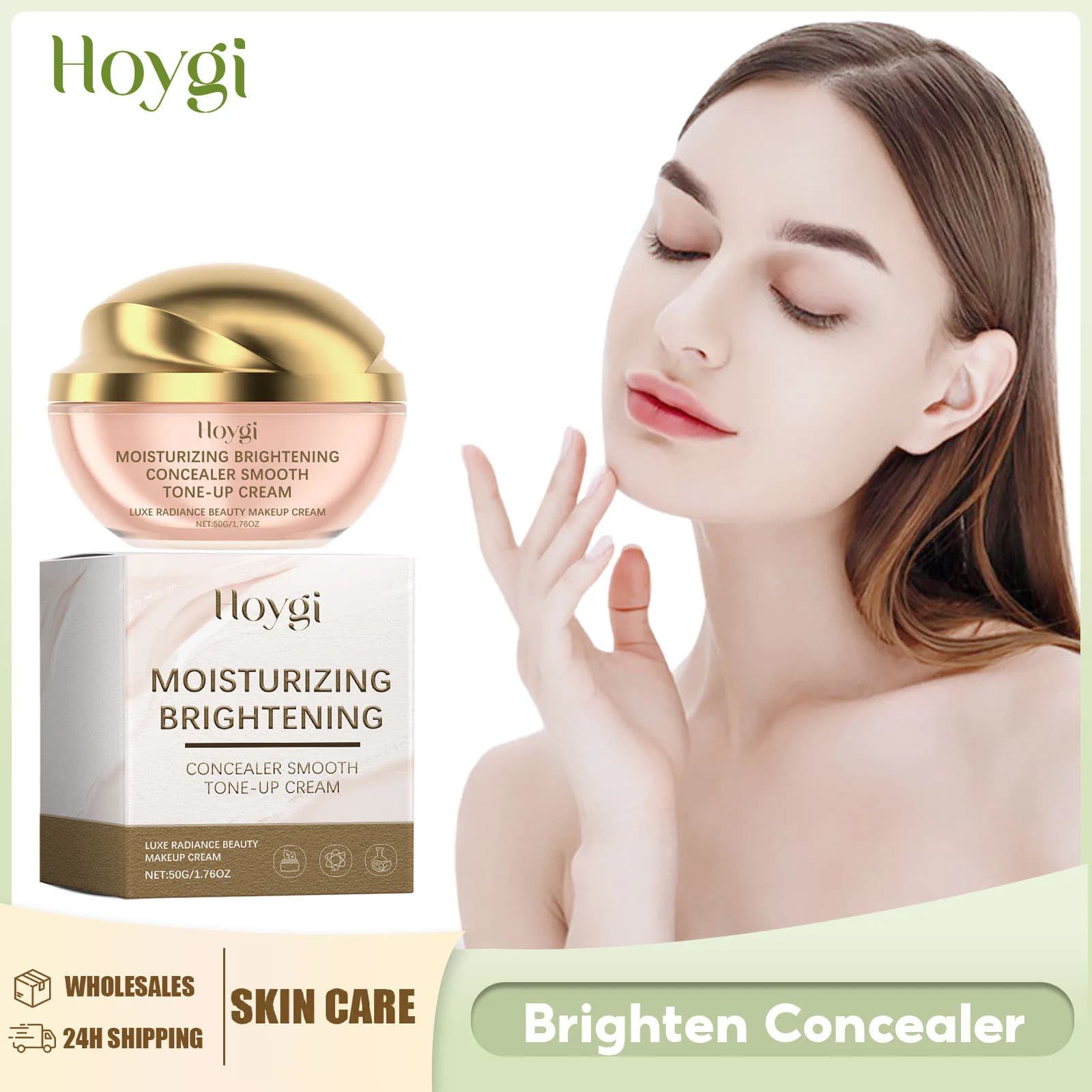 Correttore BB Cream Impermeabile Copertura completa Copri imperfezioni Brufoli Controllo olio CC Cream per viso Illumina i cosmetici per il trucco