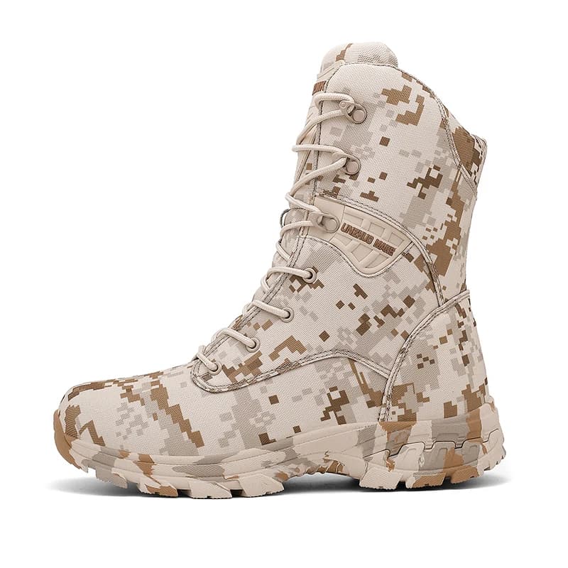Stivali tattici mimetici da uomo Alpinismo Escursionismo Deserto Scarpe antinfortunistiche da lavoro impermeabili Stivaletti Stivali da esterno da uomo