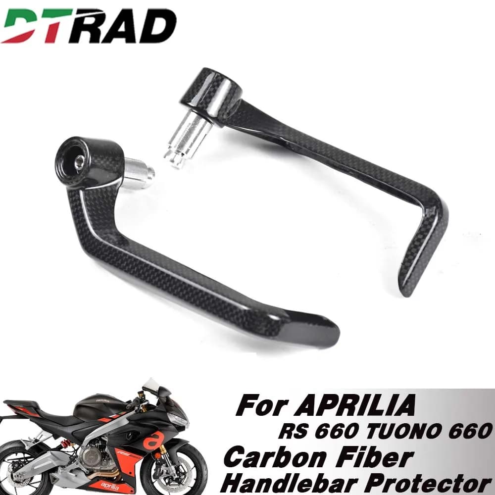 Per APRILIA RS 660 TUONO 660 2026 Moto Da Corsa Professionale Paramani Protezione In Fibra di Carbonio Freno Leva di Frizione Paramani